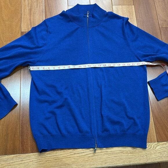 Brooks Brother Men’s Supima Cotton Full-Zip Cardigan size XL - Picture 7 of 8